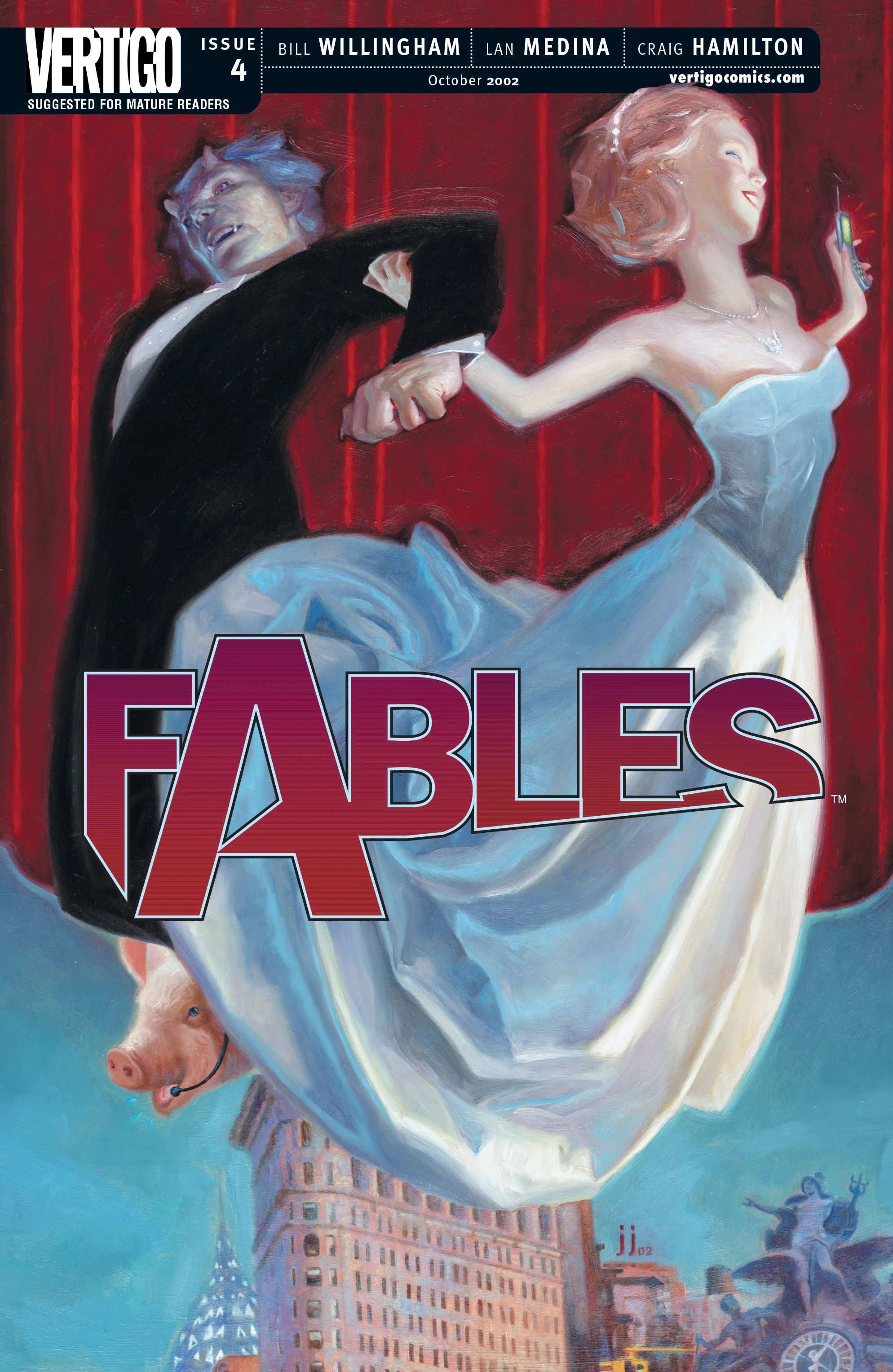 Fables #4 (DC, 2002 — Cover A) cover